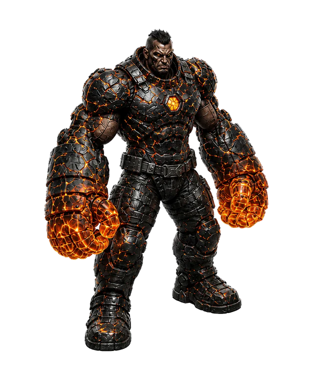 Pyroclast, brawler FLUX champion